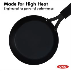 OXO Obsidian Carbon Steel 8" Frypan With Silicone Sleeve -Kitchen Supply Store cc005099 001 7