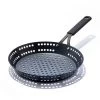 OXO Obsidian Carbon Steel 12" BBQ Frypan With Silicone Sleeve