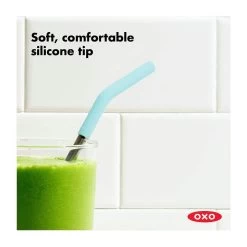 Reusable Straws With Cleaning Brush (5 Pc Set) 6 Reusable Straws With Cleaning Brush (5 Pc Set) -Kitchen Supply Store fbcihchzqiyicg5m8vkd 1