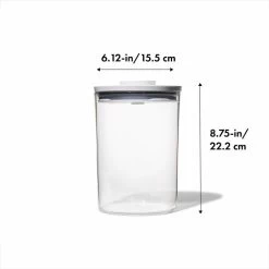 POP Round Canister - Medium (3.3 Qt) -Kitchen Supply Store gg 11283700 8dim 1