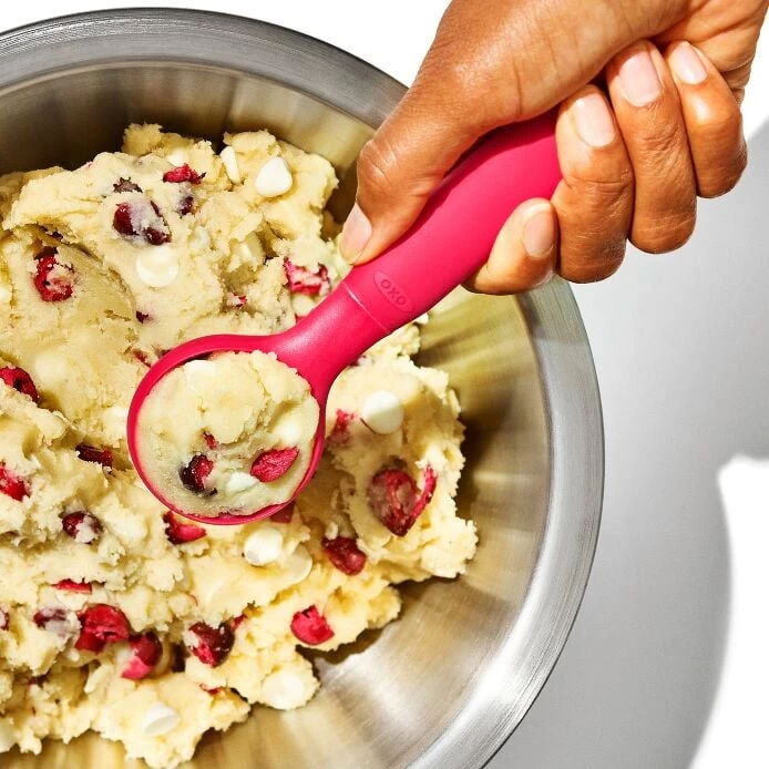 Silicone Cookie Scoop & Small Spatula Set 4 Silicone Cookie Scoop & Small Spatula Set - Image 4