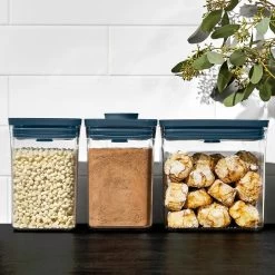 3 Piece POP Container Everyday Set - Storm Blue -Kitchen Supply Store gg 11384800 3pcsetstormblue 24