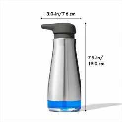 Stainless Steel Soap Dispenser -Kitchen Supply Store gg 13273700 8dim 1