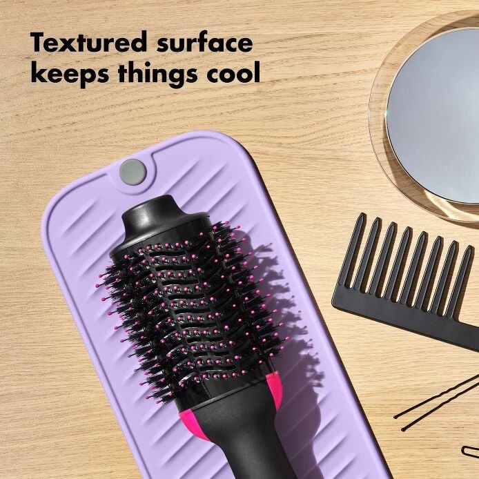 Hot Styling Tool Mat - Lavender 9 Hot Styling Tool Mat - Lavender - Image 9