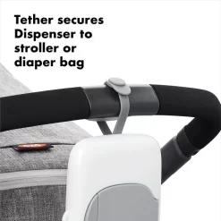 OXO TOT 2-Pack On-the-Go Wipes Dispenser, Gray -Kitchen Supply Store gg 63153700t1 8b