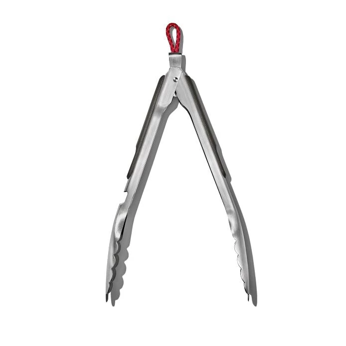 OXO Outdoor 10.5in Stainless Steel Tongs With Bottle Opener 4 OXO Outdoor 10.5in Stainless Steel Tongs With Bottle Opener - Image 4