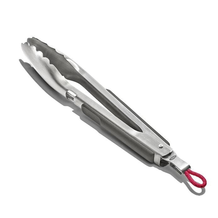 OXO Outdoor 10.5in Stainless Steel Tongs With Bottle Opener 3 OXO Outdoor 10.5in Stainless Steel Tongs With Bottle Opener - Image 3