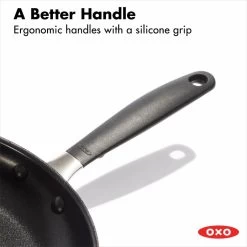 Non-Stick 10 Inch Frying Pan -Kitchen Supply Store oxo 10infrypan product handle 1