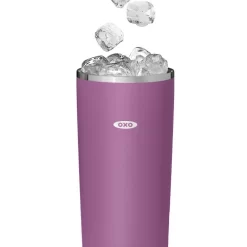 OXO Strive 20 Oz. Insulated Tumbler -Kitchen Supply Store str 11348000 20oztumblerwitheasycloselid amethyst pdp 05