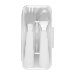 OXO Tot On The Go Fork And Spoon Set -Kitchen Supply Store tot 61103700 2a