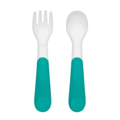 OXO Tot On-the-Go Fork And Spoon Set With Travel Case -Kitchen Supply Store tot 61139200 2i 1