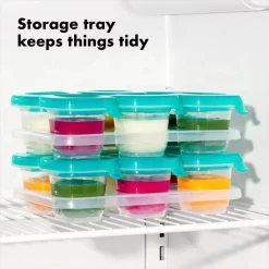 2 Oz Baby Blocks™ Silicone Freezer Storage Containers -Kitchen Supply Store tot 61151000 8b 1