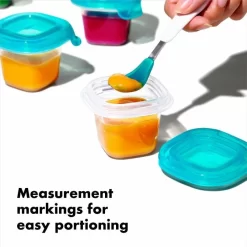 2 Oz Baby Blocks™ Silicone Freezer Storage Containers -Kitchen Supply Store tot 61151000 8c 1